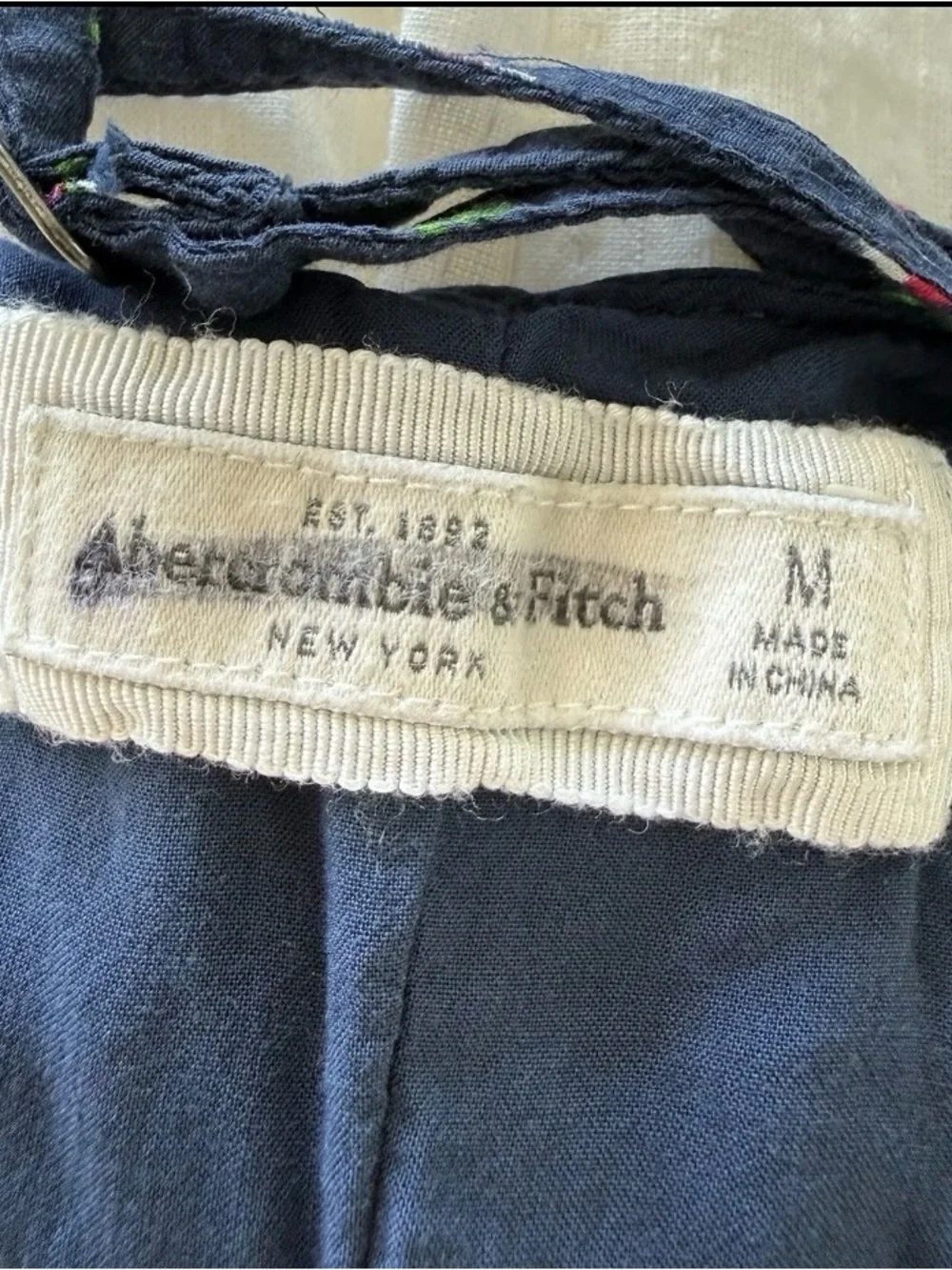 Abercrombie & Fitch a&f navy